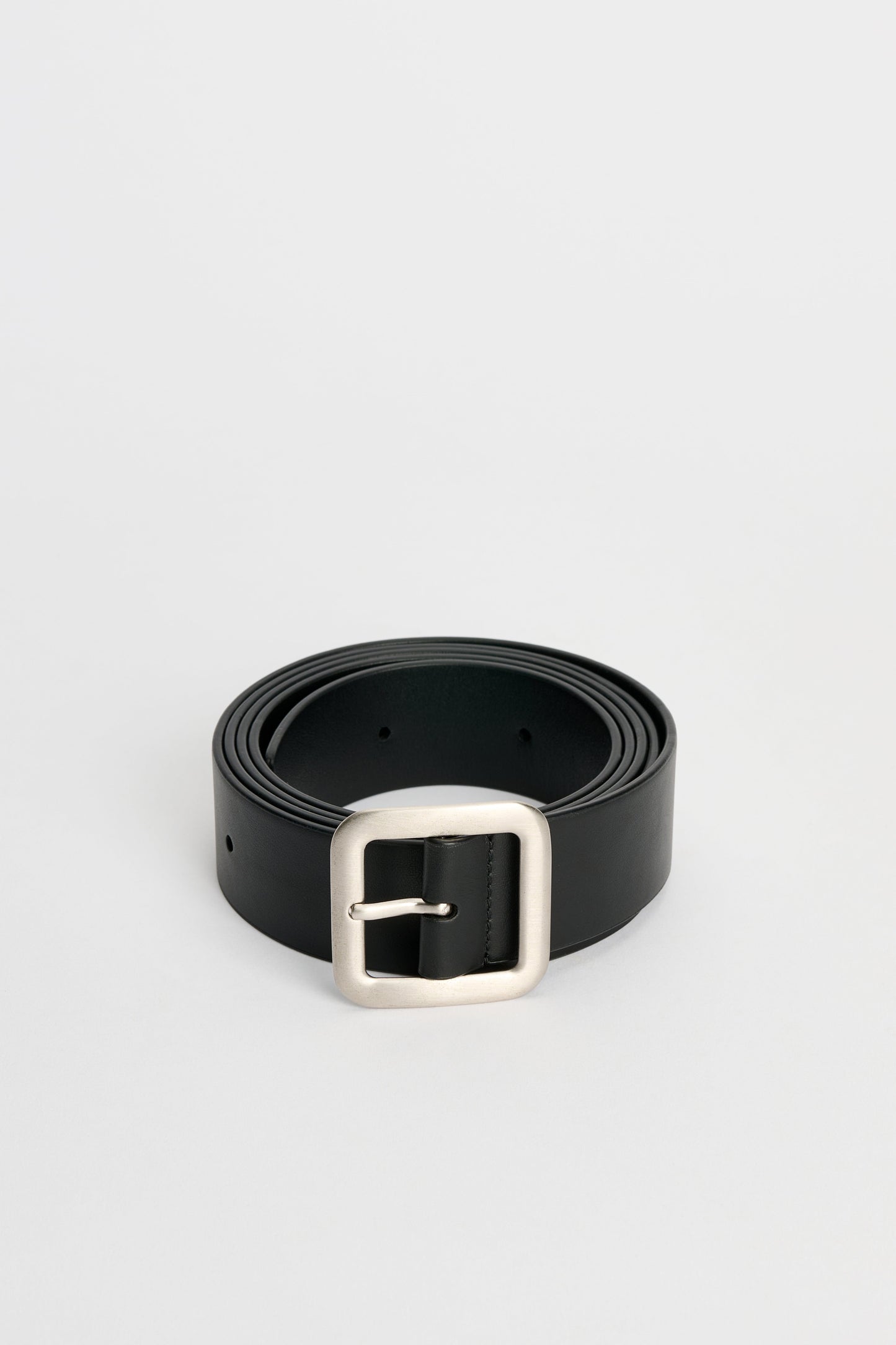 Jil Sander Flat Square Belt Black