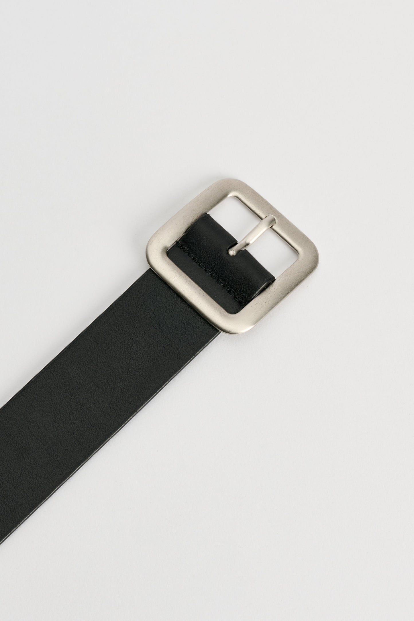 Jil Sander Flat Square Belt Black