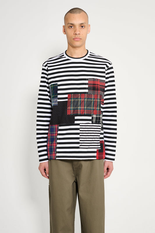 Junya Watanabe MAN T-shirt White / Black