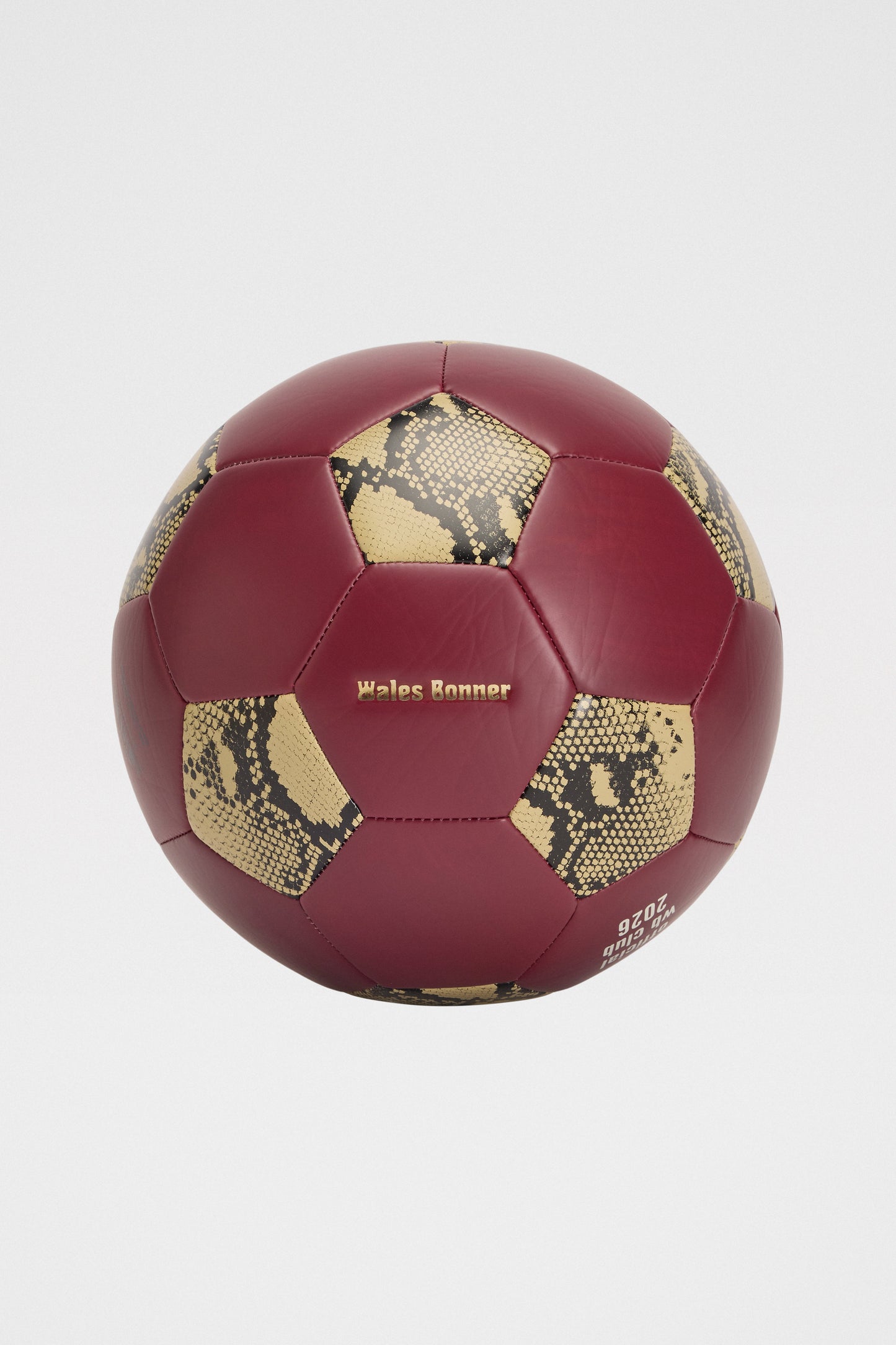 adidas by Wales Bonner Football Ball Burgundy