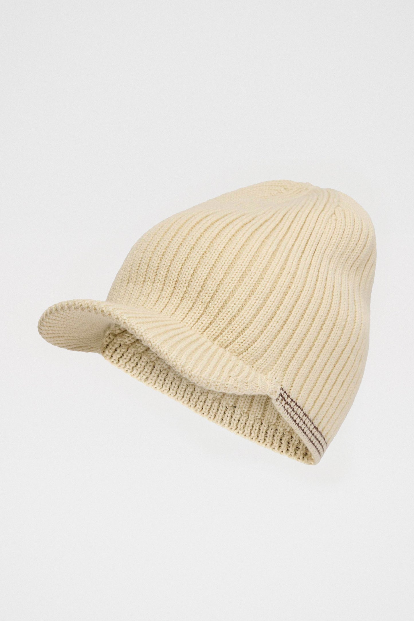 Y-3 by Wales Bonner Beanie Cap Cream White