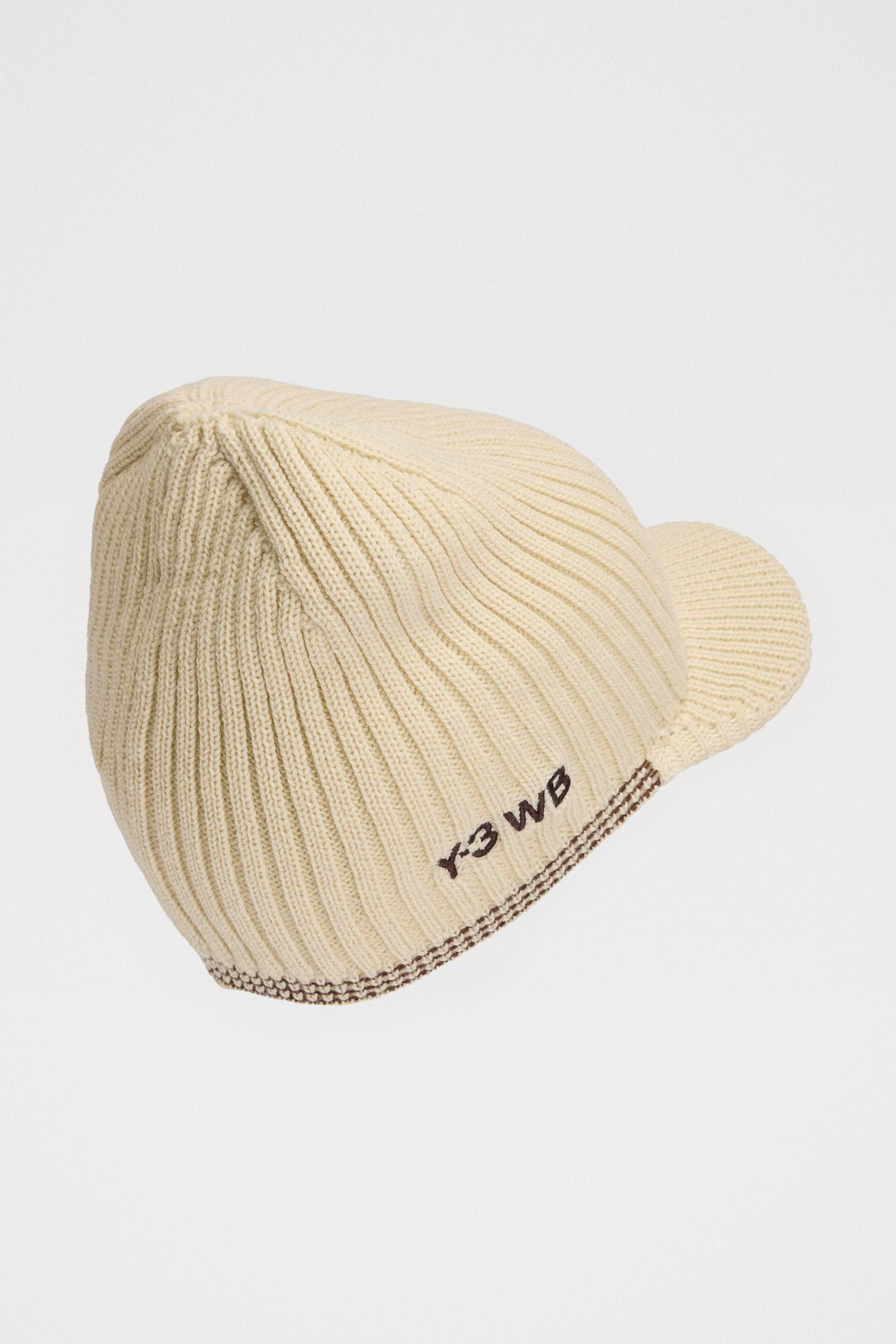 Y-3 by Wales Bonner Beanie Cap Cream White
