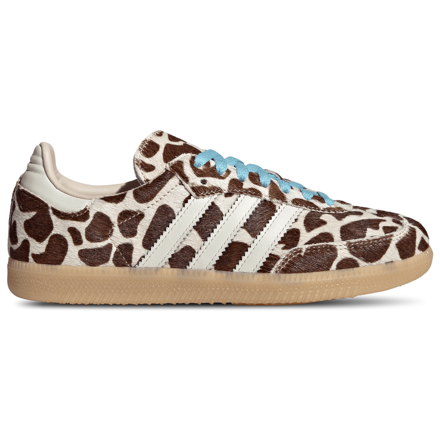 [KI6669] Womens adidas Samba OG 'Giraffe Print Crystal Linen'