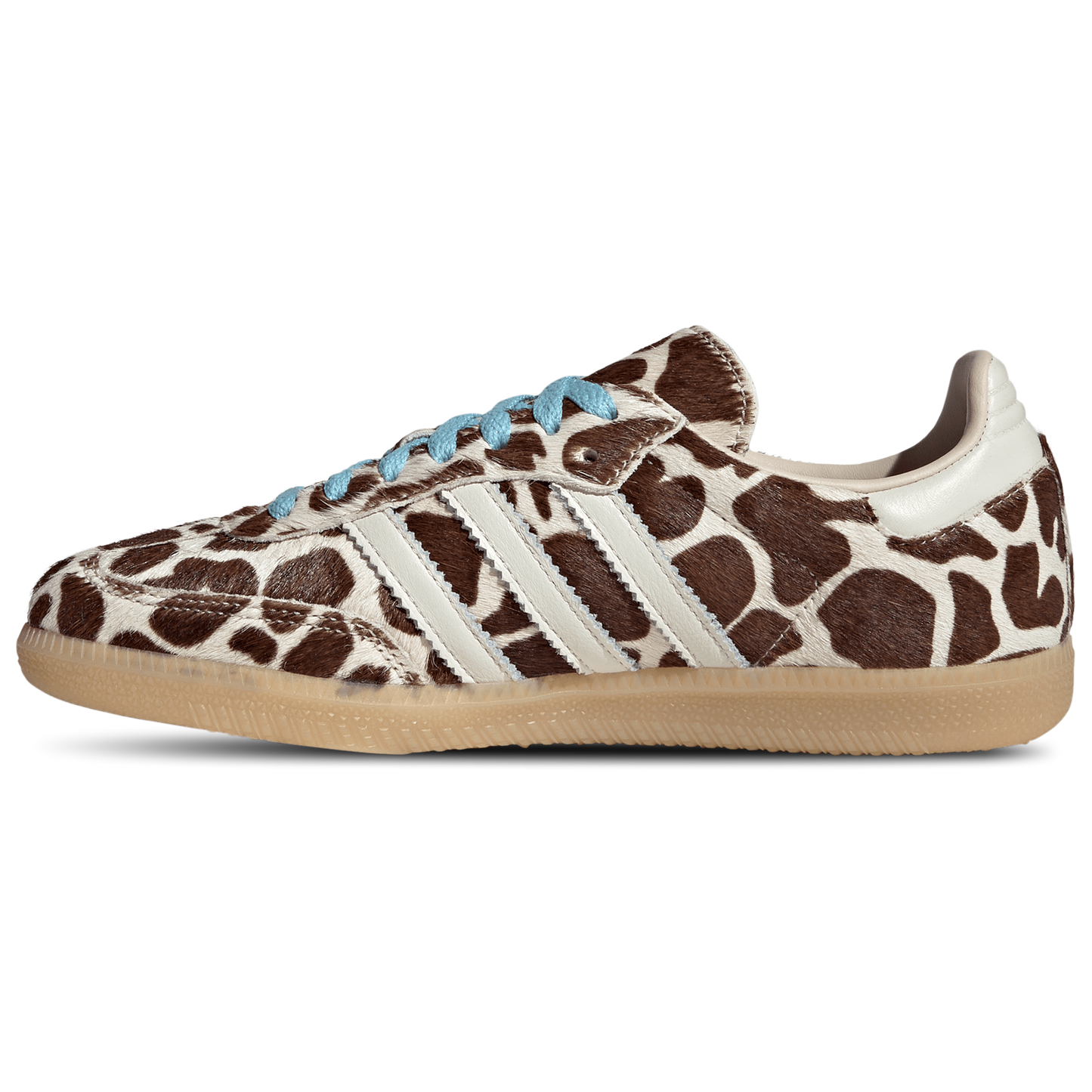 [KI6669] Womens adidas Samba OG 'Giraffe Print Crystal Linen'