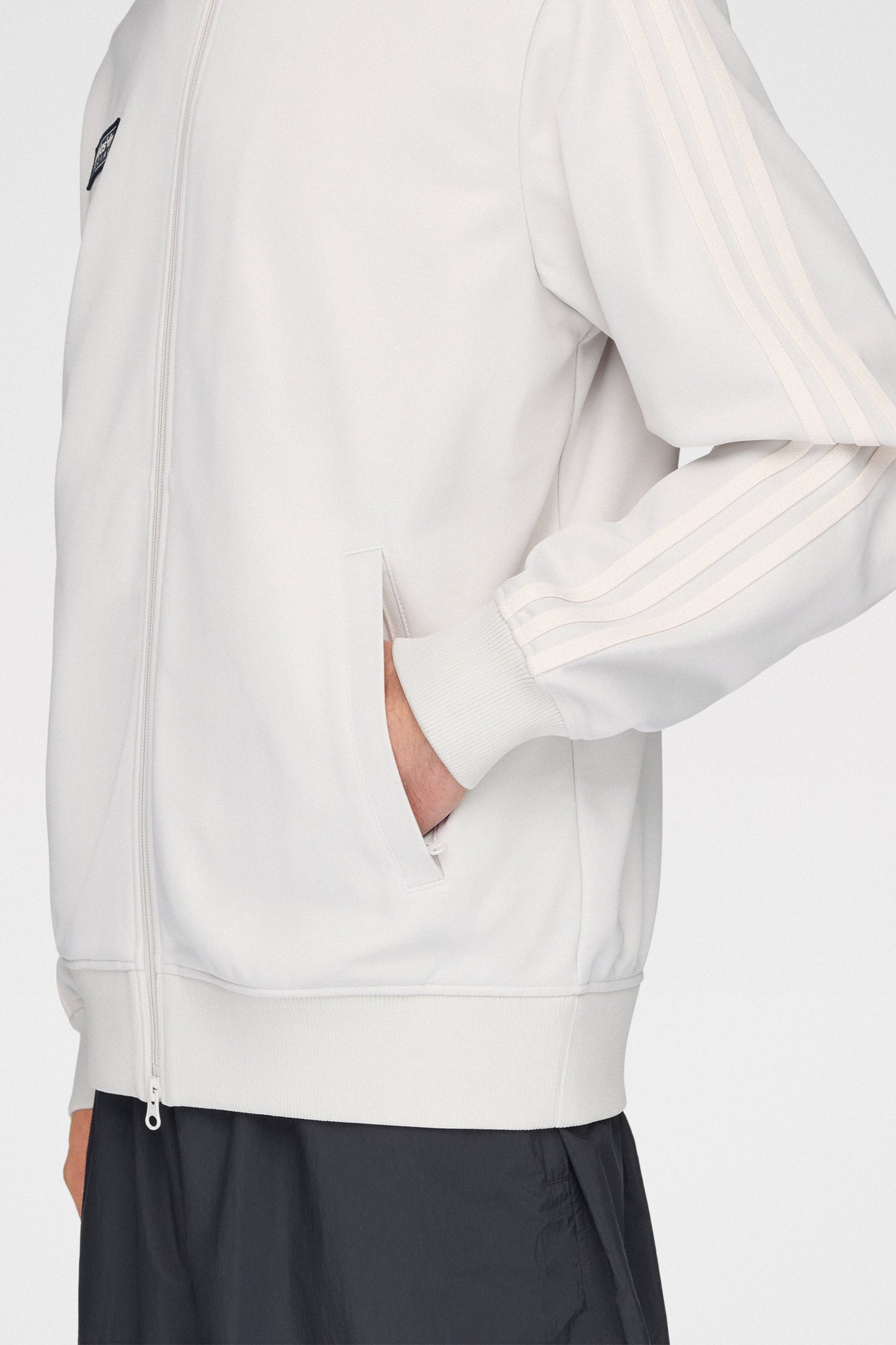 adidas SPZL Backhill TT Pique Jacket Orbit Grey