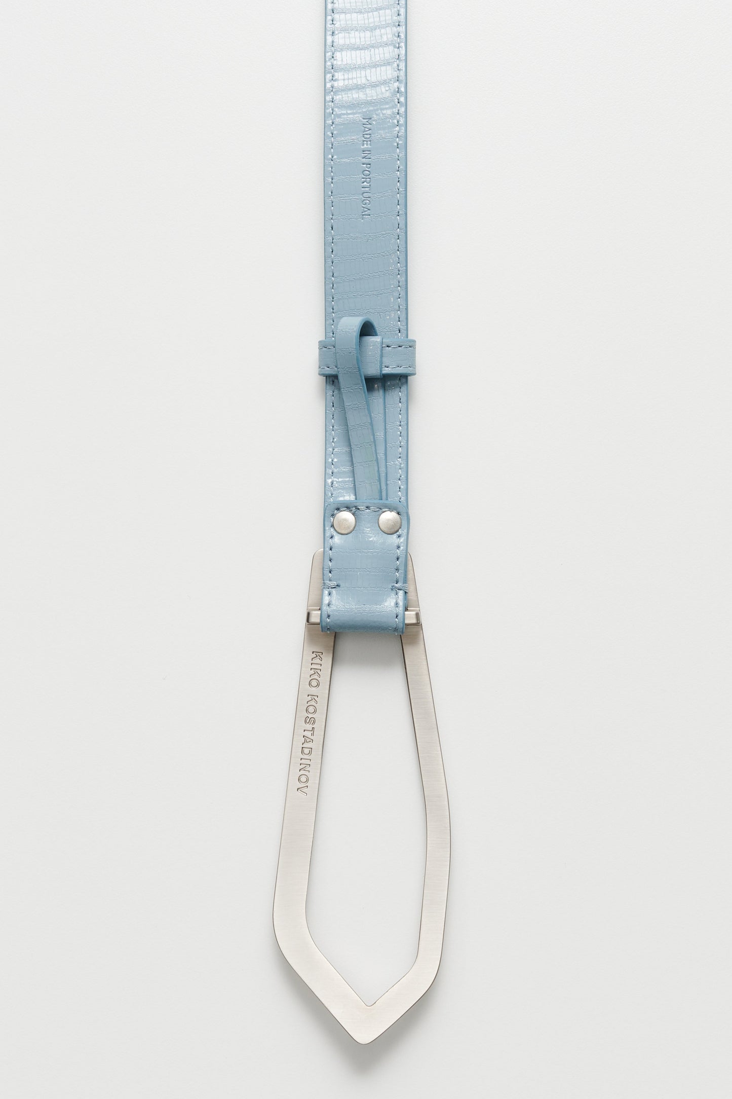 Kiko Kostadinov Margutta Belt Grey Blue