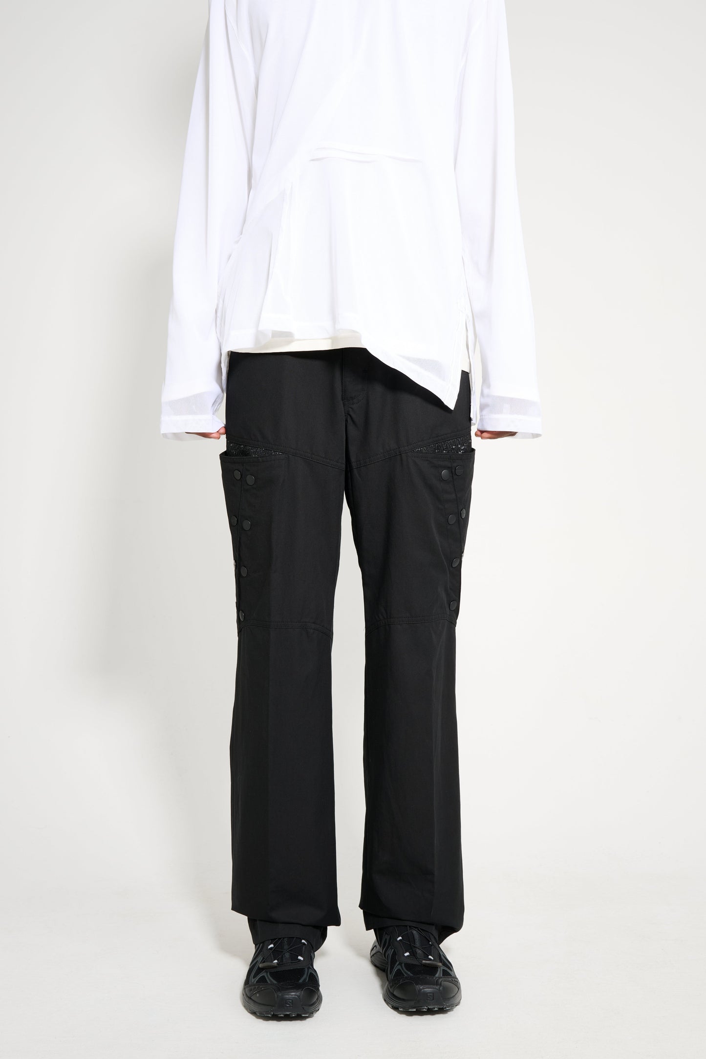 Kiko Kostadinov Inex Snap Trouser Black Sable / Ash Black
