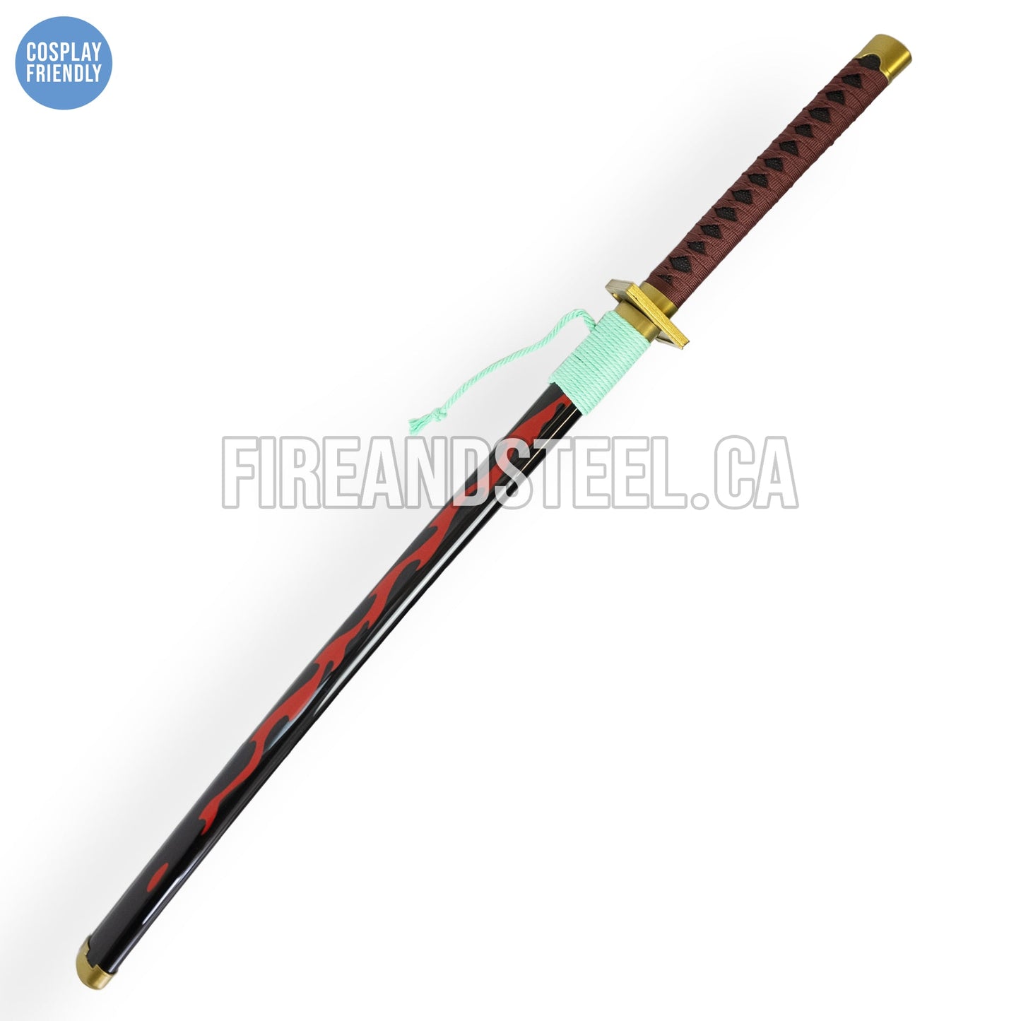 Foxfire Kin'emon's "Sukesan / Kakusan" Katana (Kinemon Sword - Wood)
