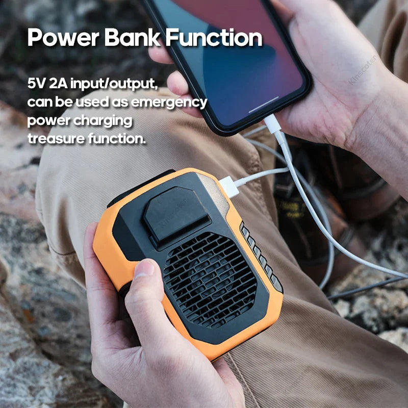 Portable USB Hanging Neck/Waist Fan