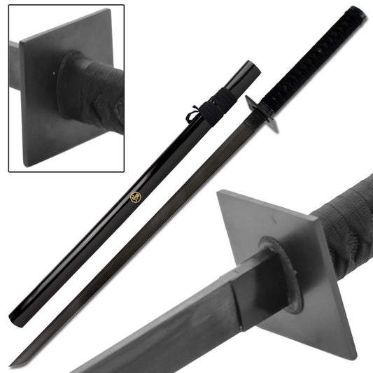 Koga Black Blade Full Tang Ninja Sword