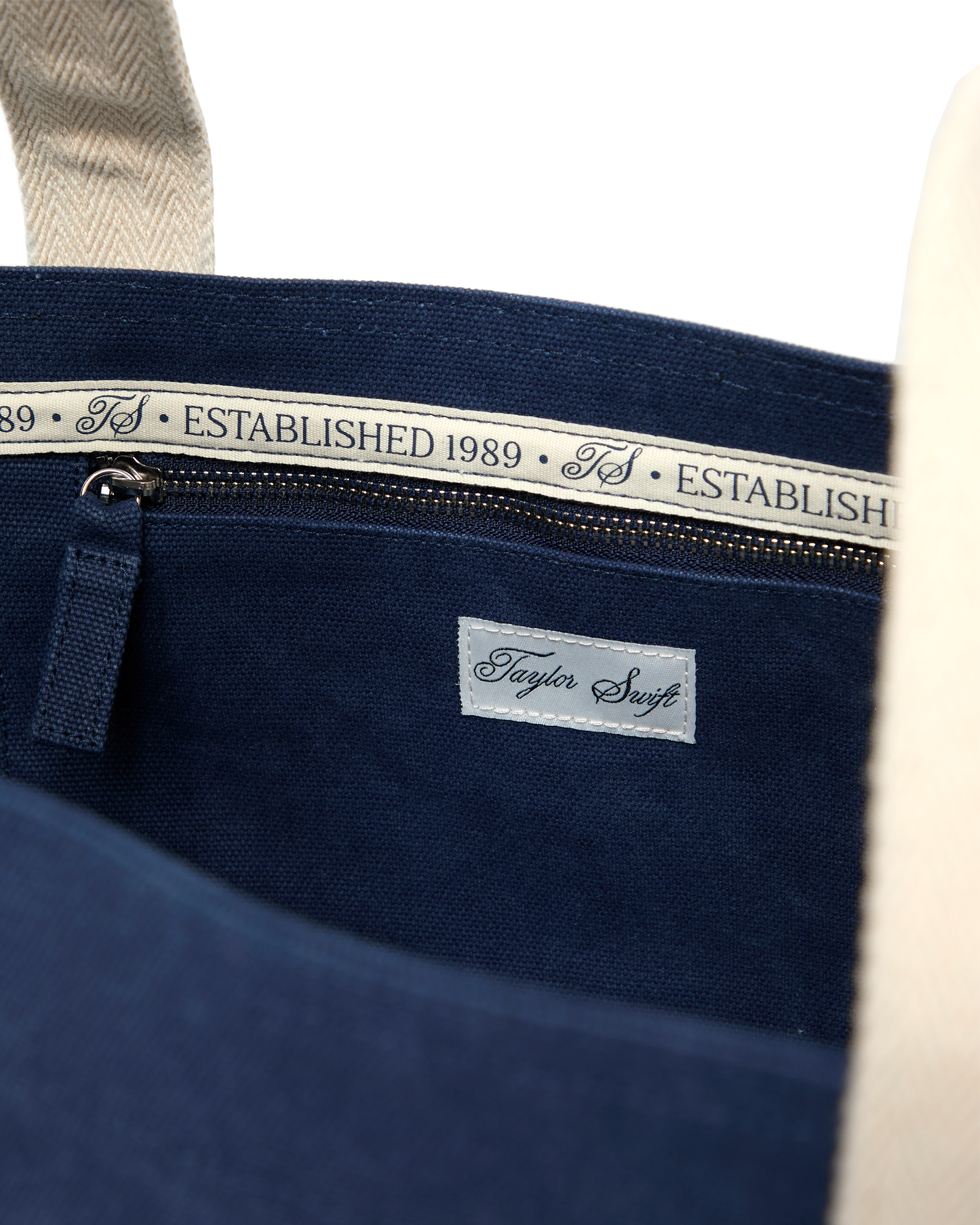 TS Crest Washed Navy Beach Bag