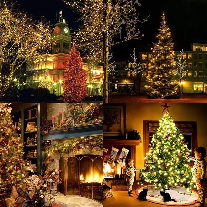 LED Garland String Lights – Warm White