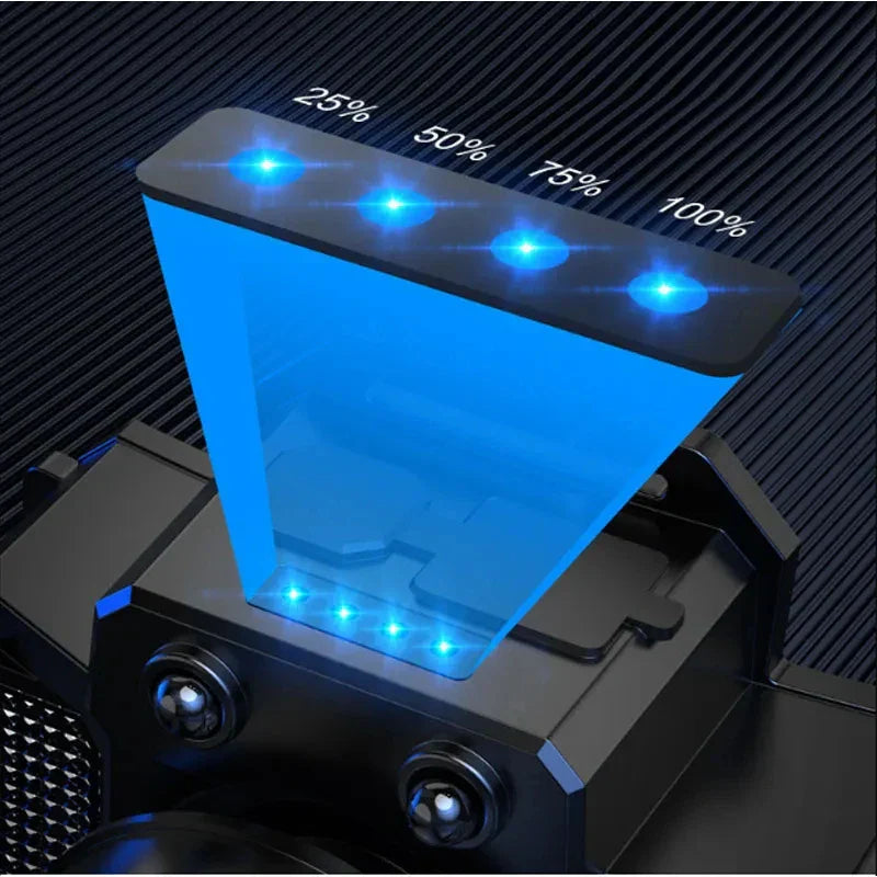 LED Sensor Headlamp Rechargeable Camping Search Light