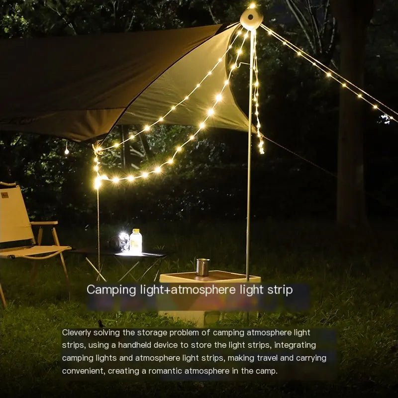 LED String Lights Rechargeable 10m Strip