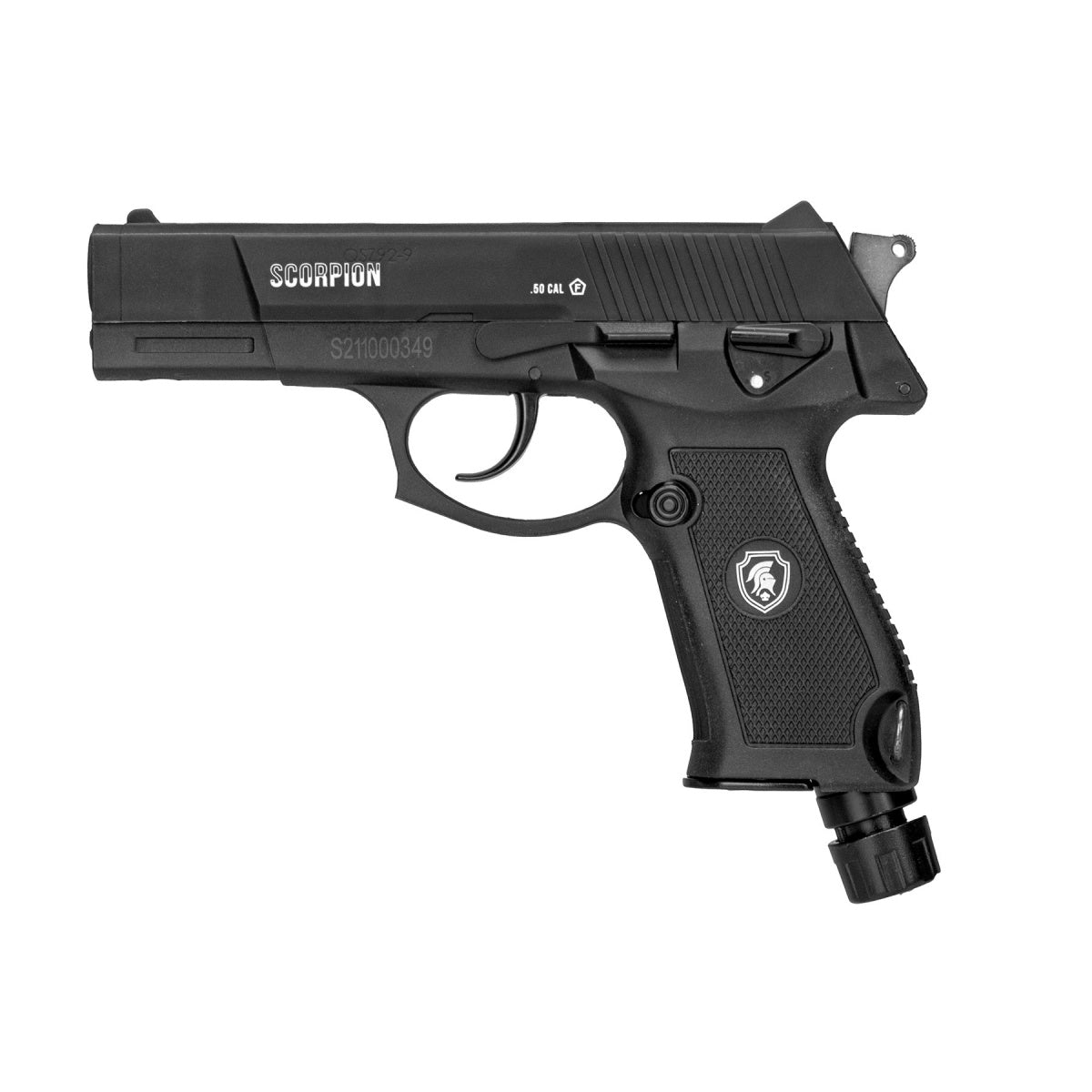 Scorpion .50 Cal CO2 Powered Less Lethal Defense Pistol