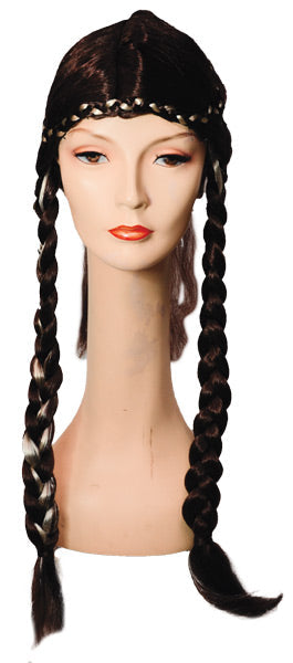 Long Braid with Braid Crown Wig
