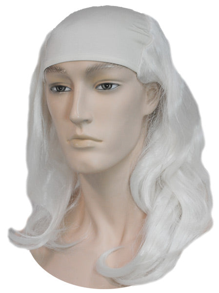 Father Time/Merlin White Wig Only