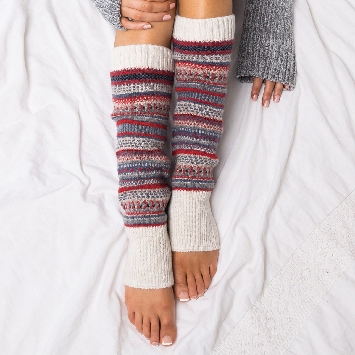 Fairisle Leg Warmers
