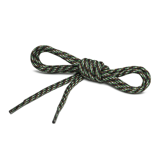 Shoe Laces Green Mix