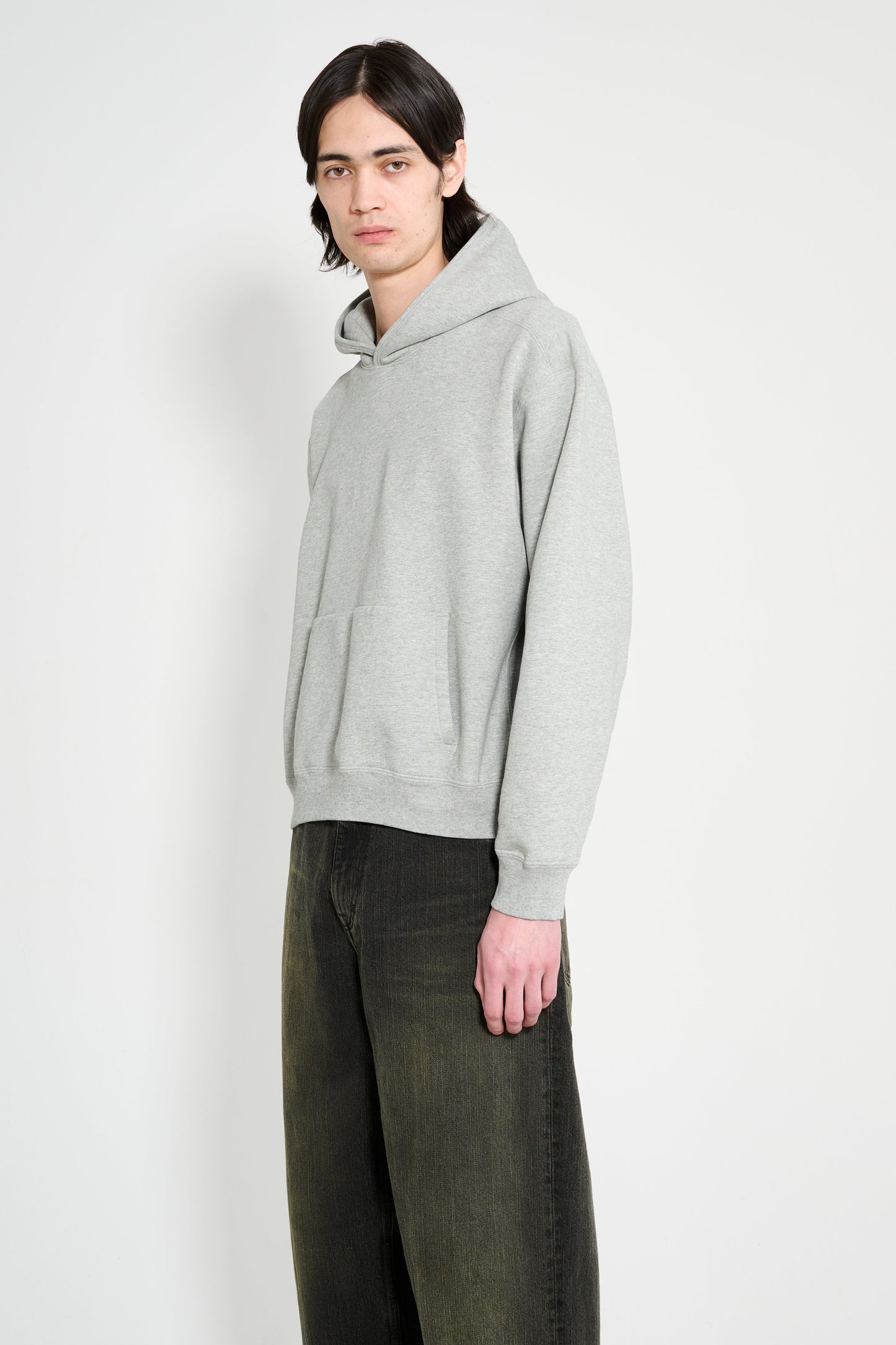 Lady White Co. Mini Hoodie Heather Grey