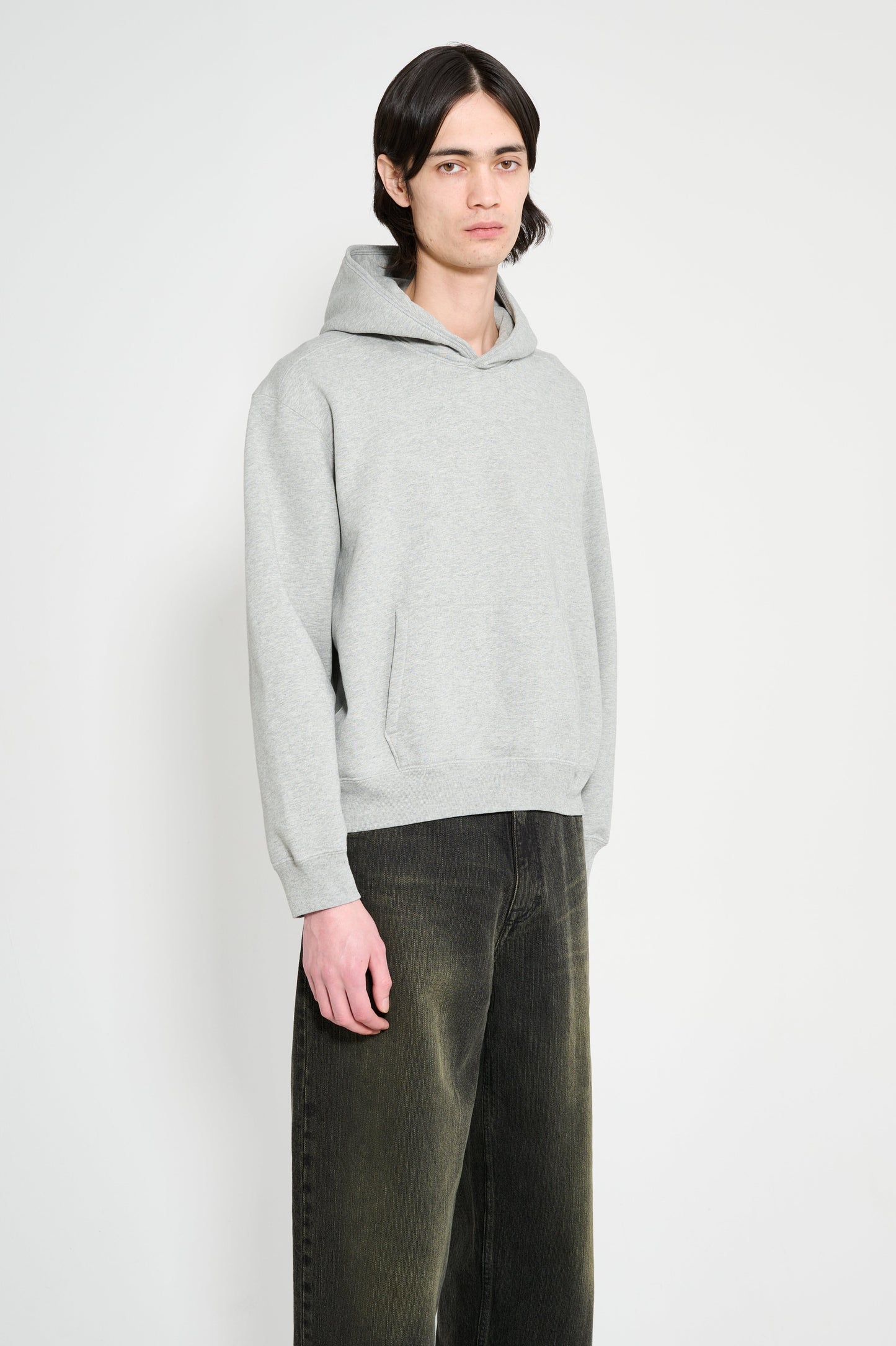 Lady White Co. Mini Hoodie Heather Grey