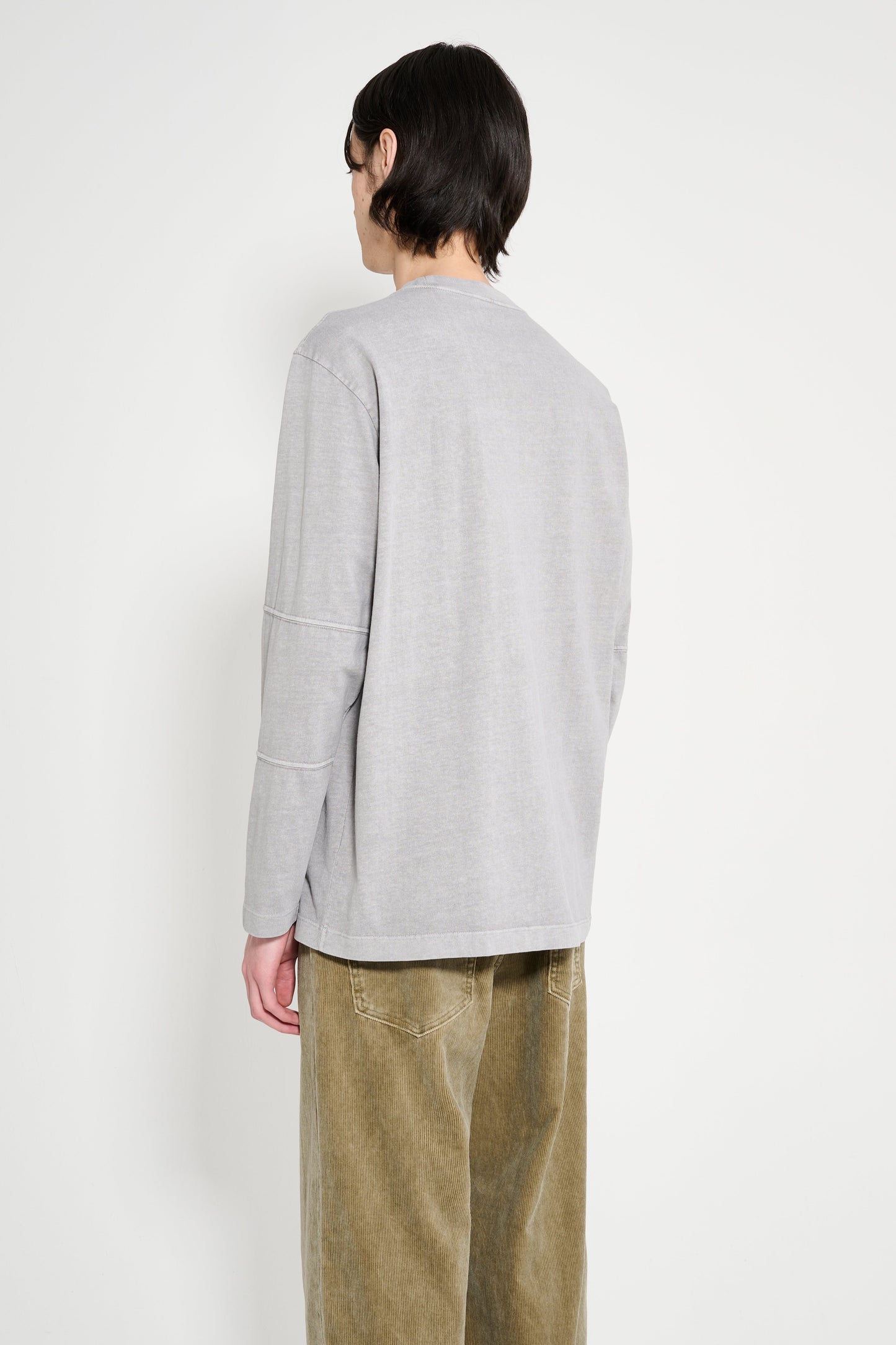 Lady White Co. Tripanel LS T-shirt Pigment Chalk