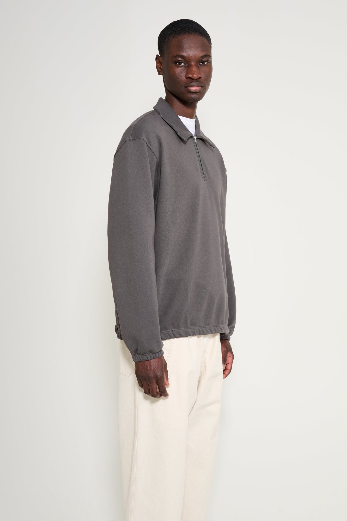 Lady White Co. Topper 1/4 Zip Pewter