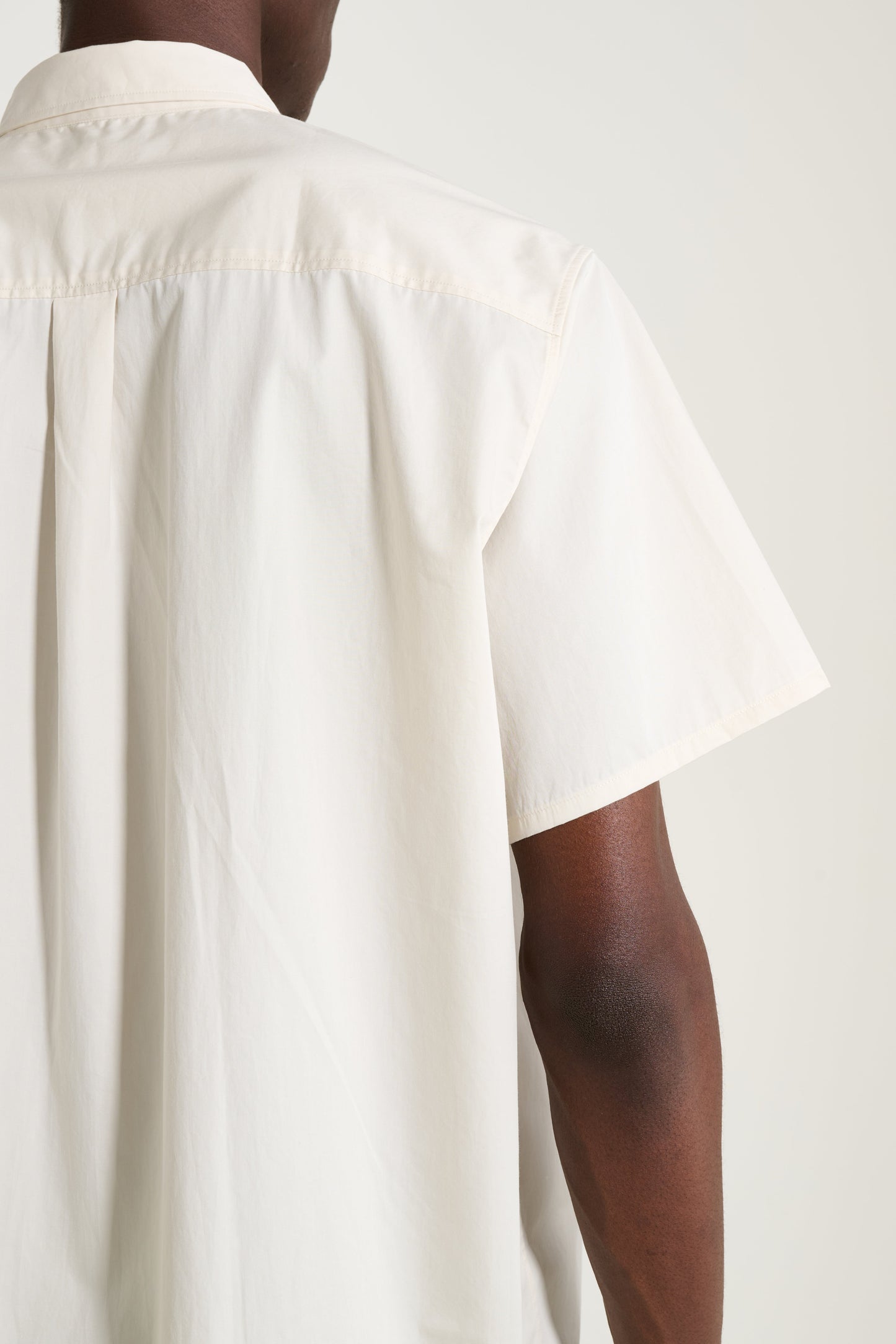 Lady White Co. Lynn Poplin S/S Shirt Almost Yellow