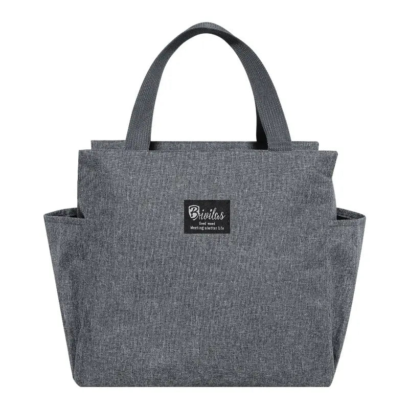 Large Capacity Waterproof Insulated Cooler Bag (Grey)
