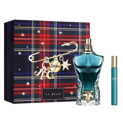 Jean Paul Gaultier Le Beau Eau De Toilette 125ml & Travel Spray 10ml Gift Set