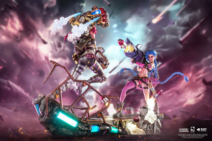 League Of Legends - Jinx & Vi 1/6 Scale Statue Bundle Save £100!