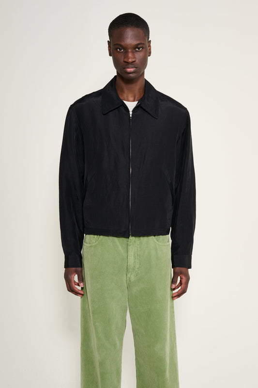 Lemaire Short Blouson Black