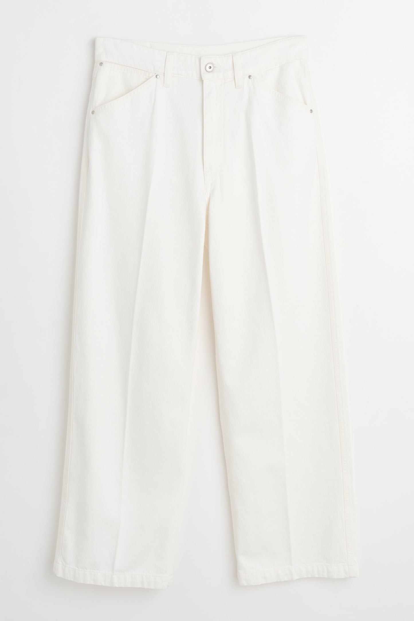 Lemaire Wide Pants Milk