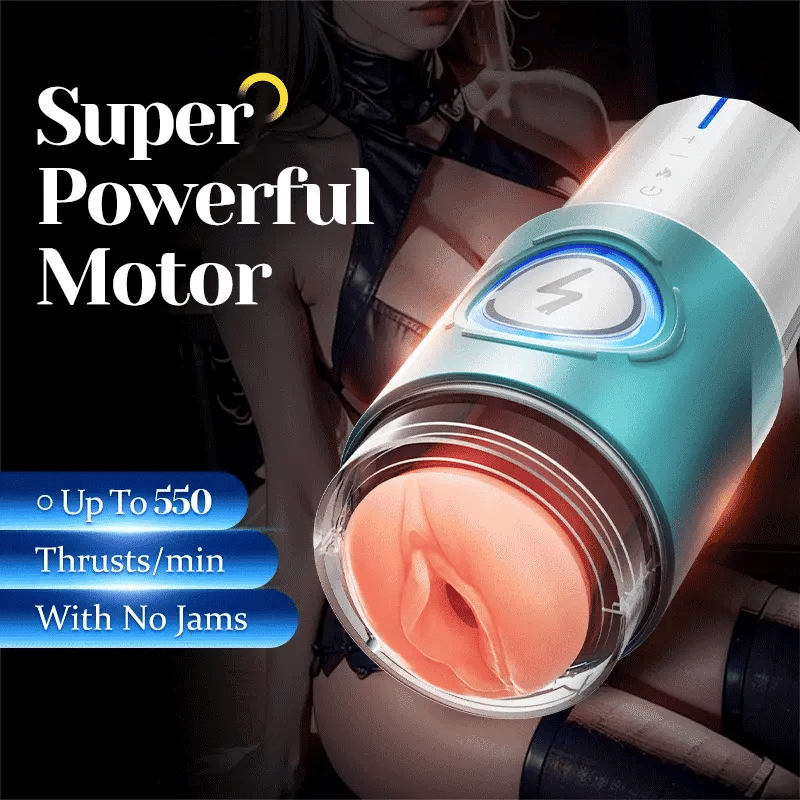 Leten - ThermoPod Pro - Infrared Heated Thrusting Male Masturbator 550 Thrusts/min Automatic Realistic Warming Stroker
