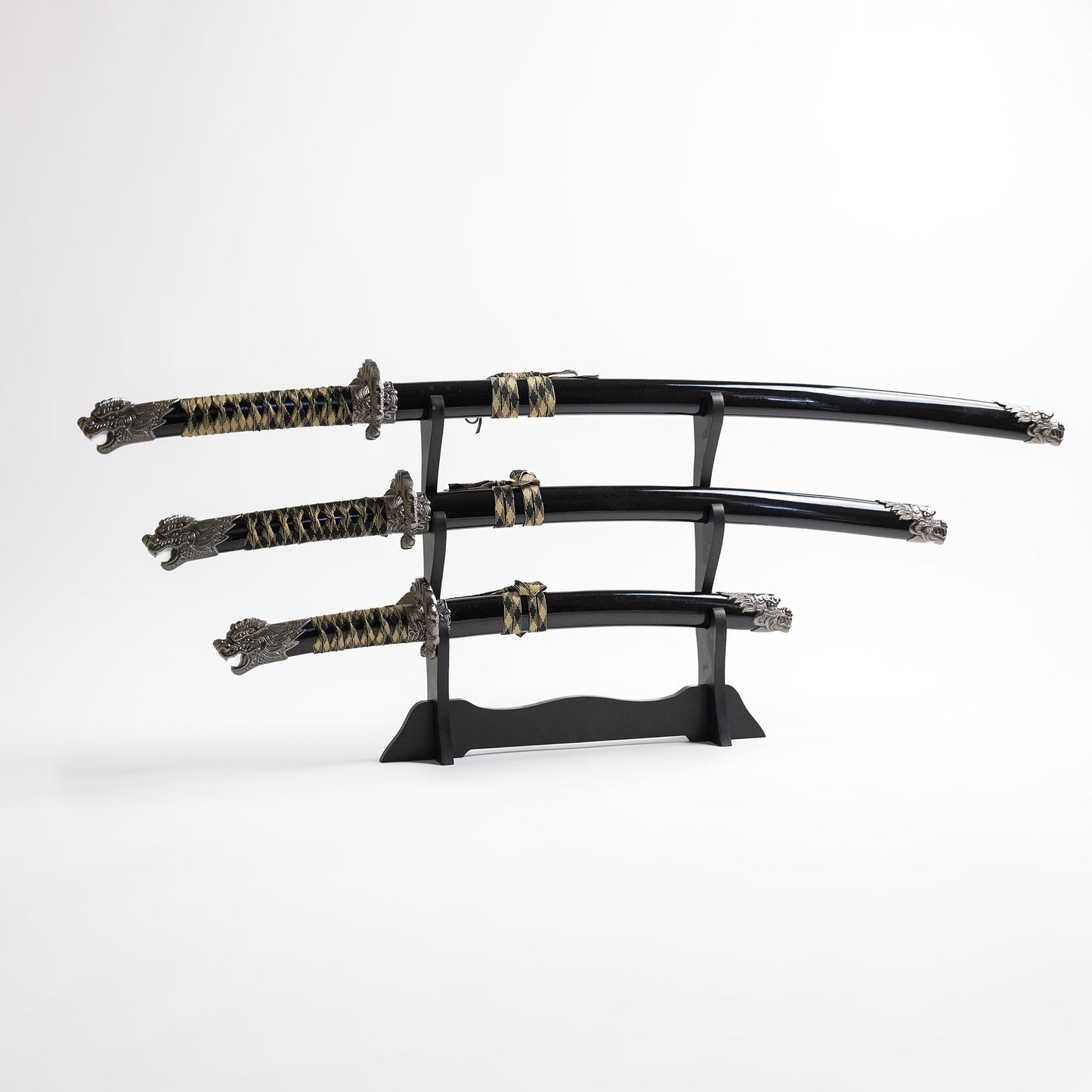 Fire and Steel - Lionhead Katana 3-Sword Set
