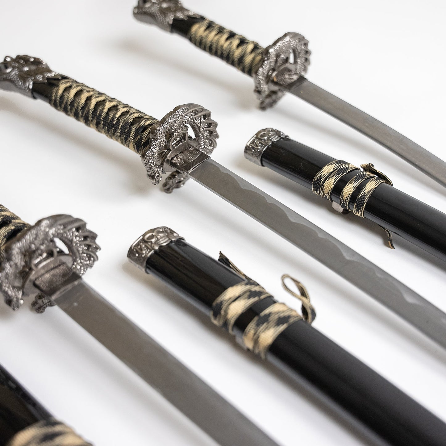 Fire and Steel - Lionhead Katana 3-Sword Set
