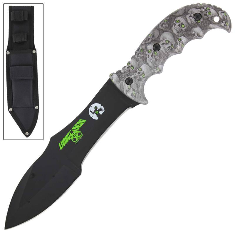 Living Dead Hollow Abyss Apocalyptic Hunting Knife