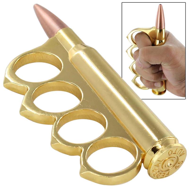 Long Range Rifle Cartridge Brass Knuckle