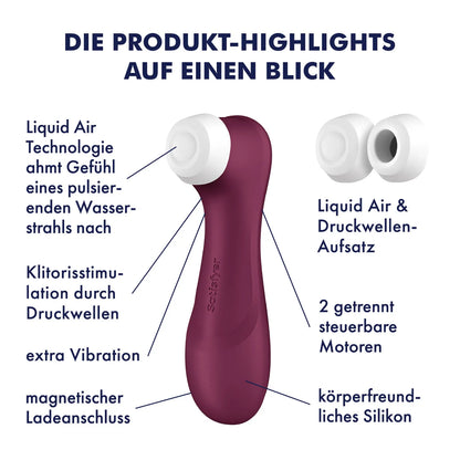 Satisfyer Pro 2 Generation 3 – Liquid Air Technology Air Pulse Vibrator