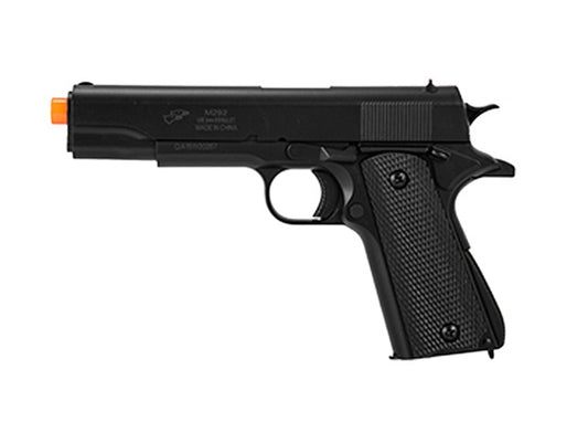 Double Eagle Heavyweight Airsoft M292 Spring Pistol with Lanyard Loop