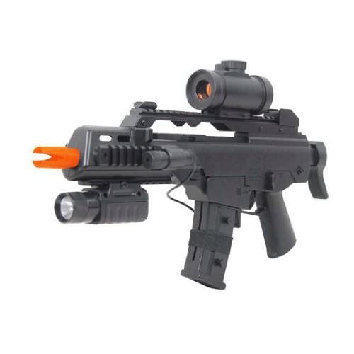 Spring M48P Airsoft Rifle FPS-250 Flashlight, Laser, Electronic Sight - TOPHATTER'S ARMORY DEALS