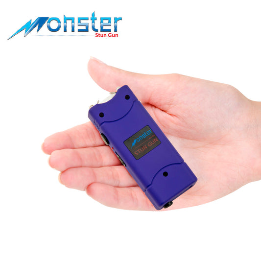 8,000,000 Rechargeable Ultra Mini Stun Gun With LED Light Purple