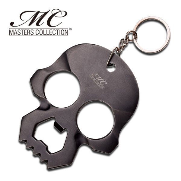 Self Defense 3.5MM Thick Knuckle Punch Bottle Opener Key Ring