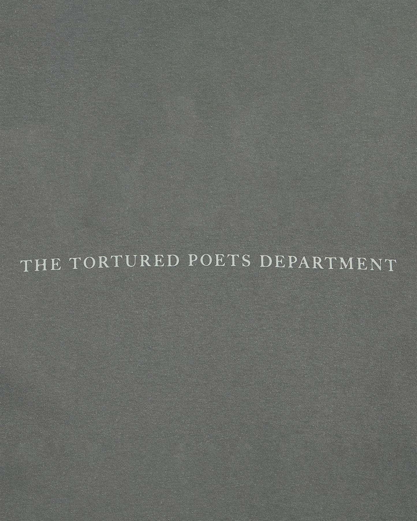 The Tortured Poets Department Gray Photo Long Sleeve T-Shirt