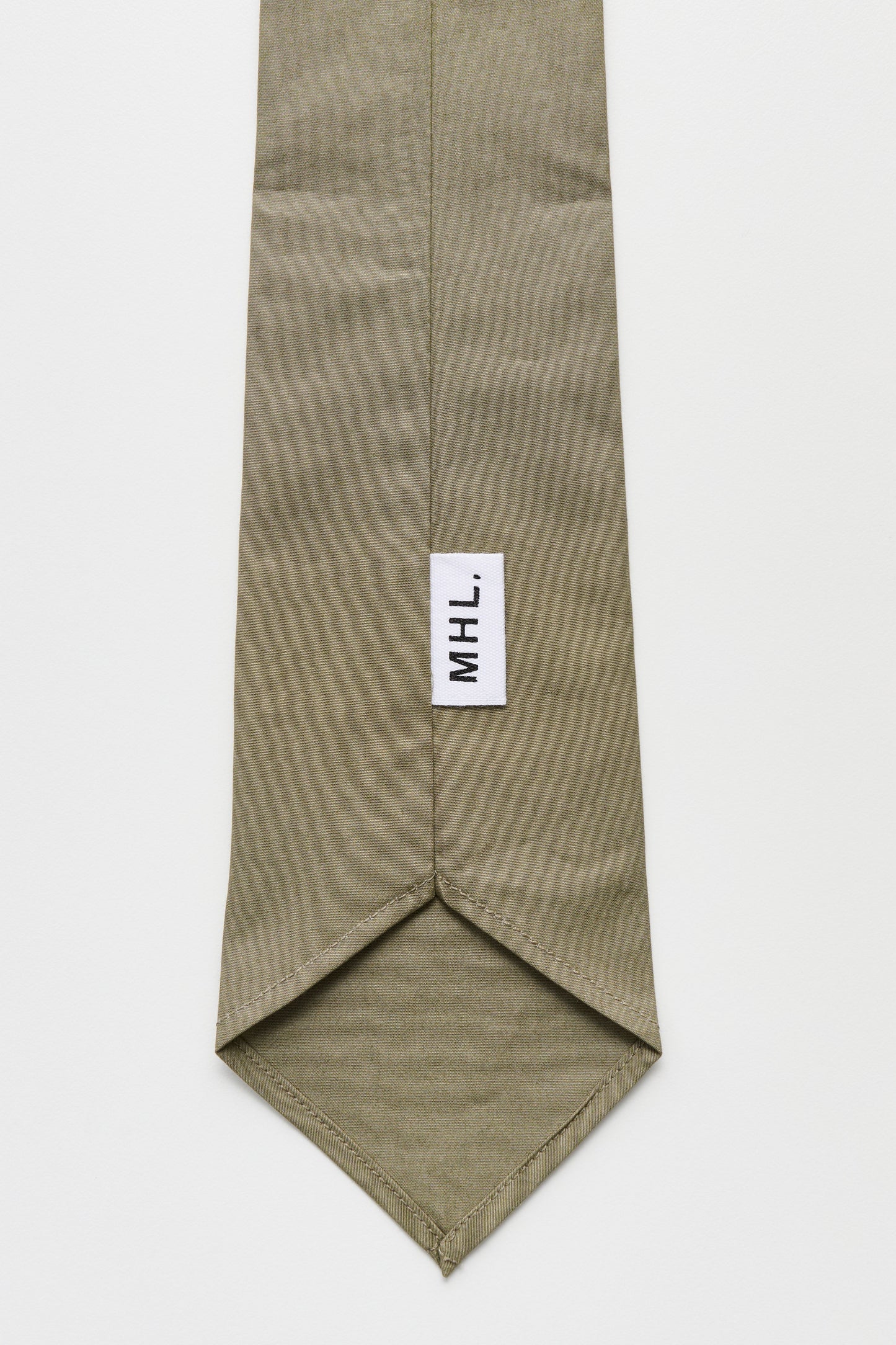Margaret Howell MHL Tie Compact Cotton Poplin Sage