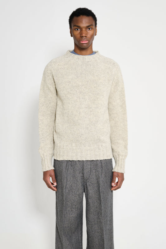 Margaret Howell MHL Chunky Seamless Crew Neck Natural