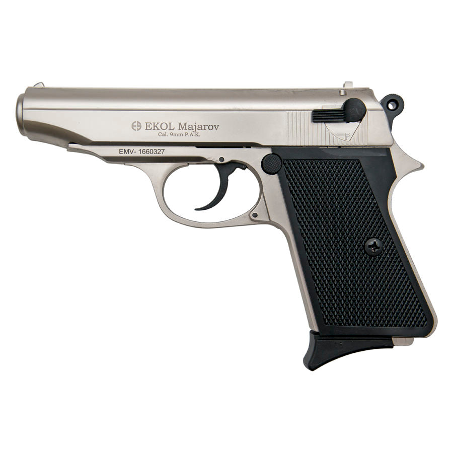 Majarov Semi Automatic Blank Firing Gun Satin Finish
