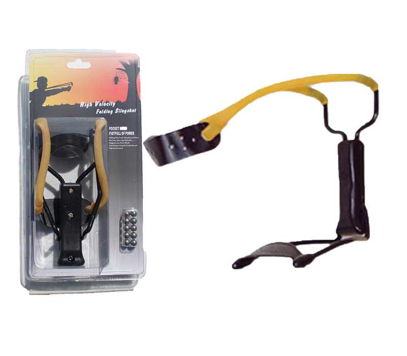 Hard Rubber Sling Shot With Slingshot Ammo - TOPHATTER'S ARMORY DEALS