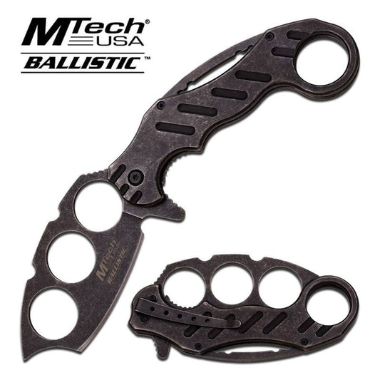 MTech USA Assisted Opening Knuckler Knife