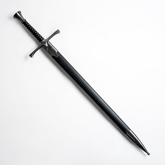 Medieval Claymore Sword - Fire and Steel